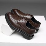 Mens Shoes Leather Luxury Brand Elegant Classic Designer Dress Shoes Men  #MSW8118121 Strappy Heels Geox Shoes From Meinuo006, $61.28| Traveller Location