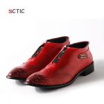 Elegant Classic Men Dress Shoes Genuine Leather Business Wedding Shoes  Flats Handsome Pointed Toe Shining Graceful