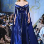 2017 Fall Winter Royal Blue Evening Dresses Off The Shoulder With Cape  Sleeve Gold Sequins A Line Formal Prom Party Gown Custom Made Evening Wear  Dresses Uk