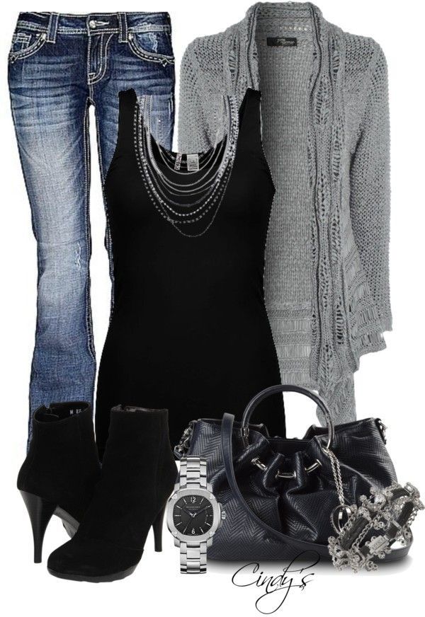 Unboring Fall and Winter Polyvore Ideas For Ladies