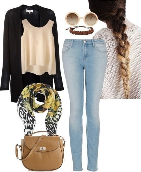 Unboring Fall and Winter Polyvore Ideas For Ladies (18)