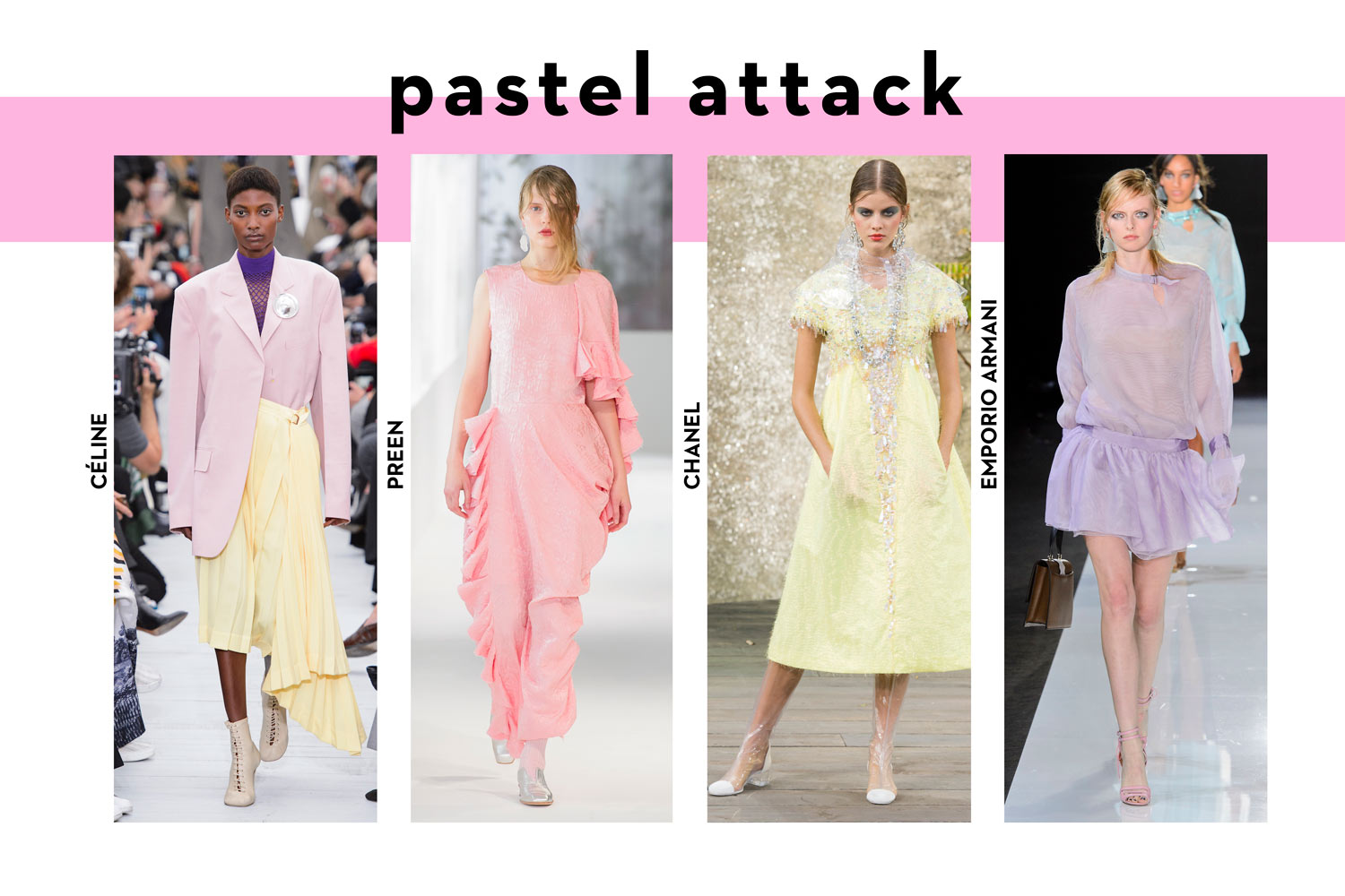 Summer fashion trends 2018: Pastel colours