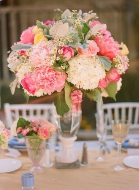 Floral Centerpieces For Spring Weddings