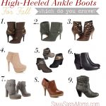 High-Heeled Ankle Boots