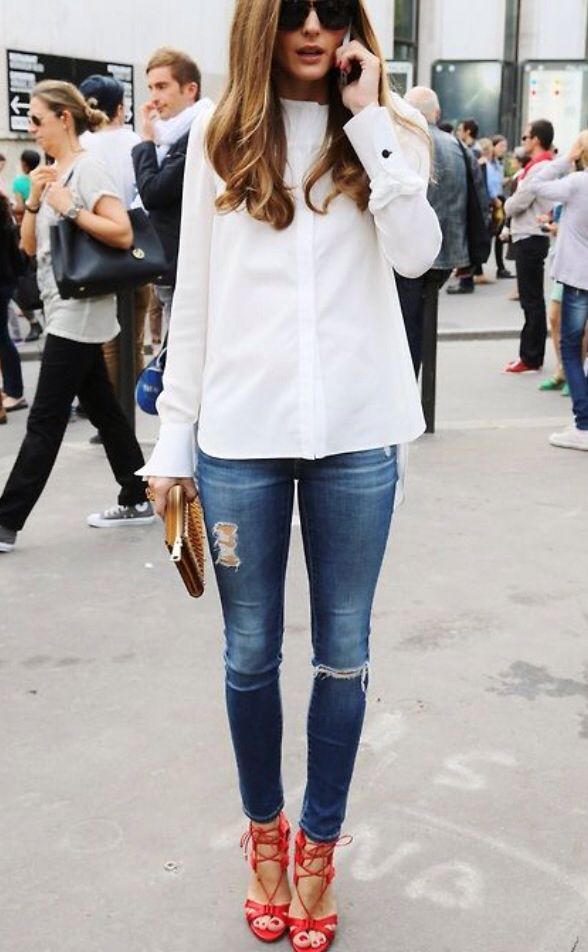 How To Wear Blouses With Jeans