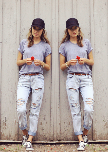 How to Wear Boyfriend Jeans | StyleCaster
