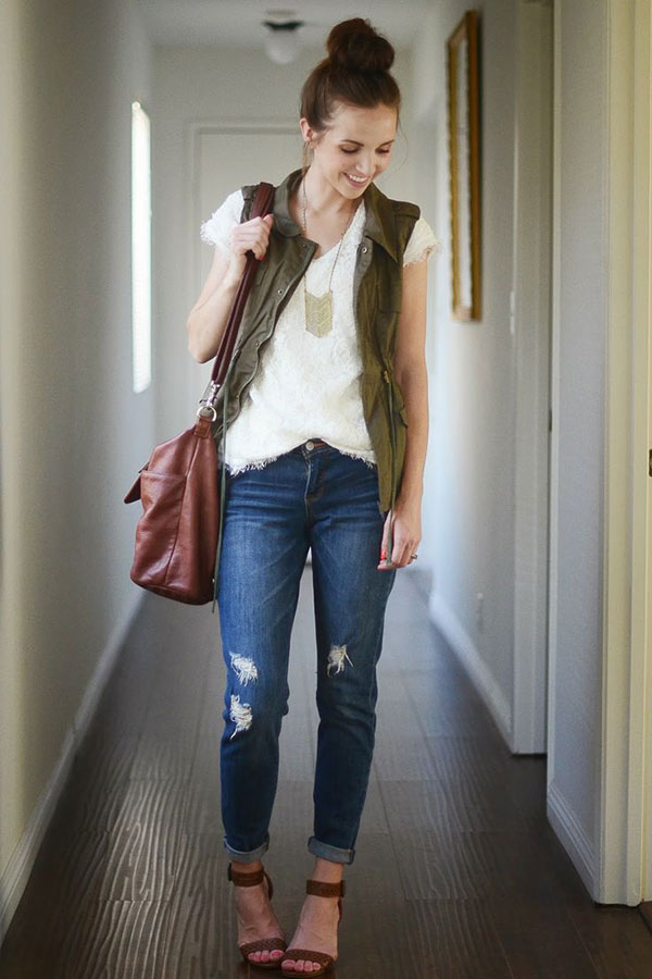 How To Wear Cargo Vests in Fall-Winter