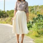 30 Cute Ways To Wear A Midi Skirt 2019