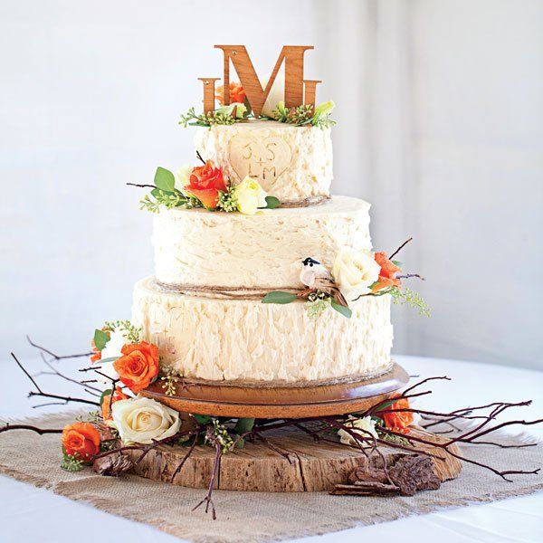 24 Great Ideas for Fall Wedding Cake Decoration | Weddings..