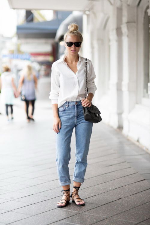 Lace-Up Flats Street Style (5)