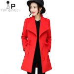 Autumn Winter Women Coats 2018 Korean Big size Warm Long Coat Women