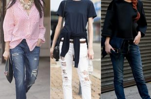Boyfriend Jeans Outfit Ideas