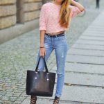 Casual Jeans Outfit with Pink Top