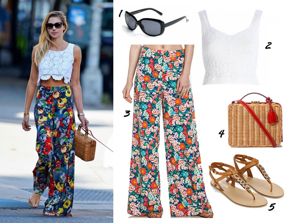 ways to wear wide leg palazzo pants trend summer 2014 outfits ideas fashion