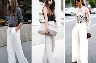 the palazzo pant trend in white // coco + kelley