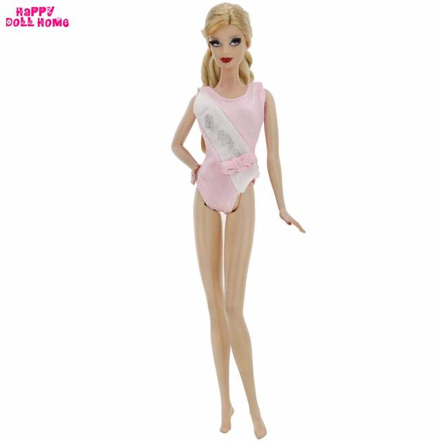 placeholder Fashion Swimsuits Handmade Mixed Styles Summer Swimming Bikini  Swimwear Slippers Clothes For Barbie Doll Accessories Toy