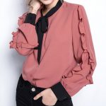 Kaimilan Dark Pink Tie-Neck Blouse - Women & Plus | zulily