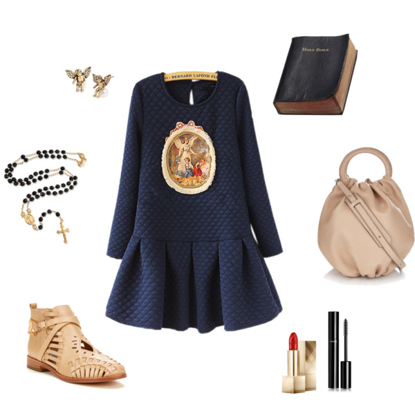 Polyvore Inspired Church Outfits