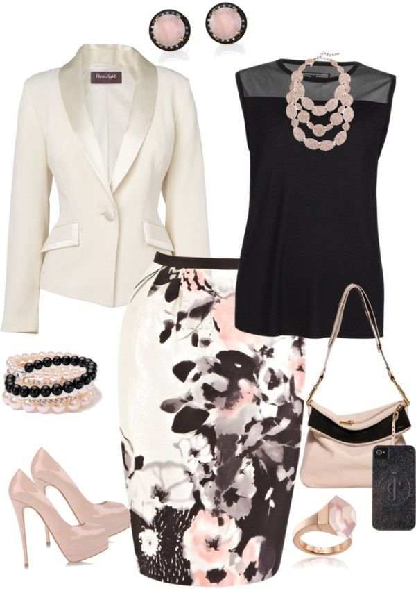 Polyvore Inspired Church Outfits (3)