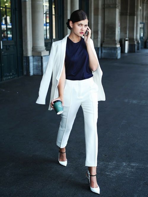 Power Suits For Women - Street Style Looks (16)