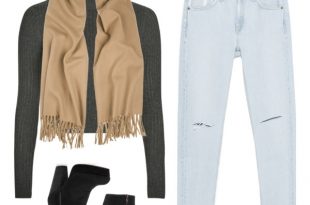 scarf-outfit-ideas-for-fall-winter-2017-2018-