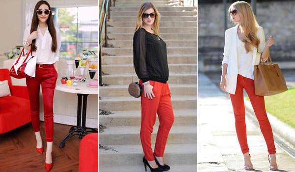 What To Wear With Red Pants: Puzzle Solved – picsstyle.com