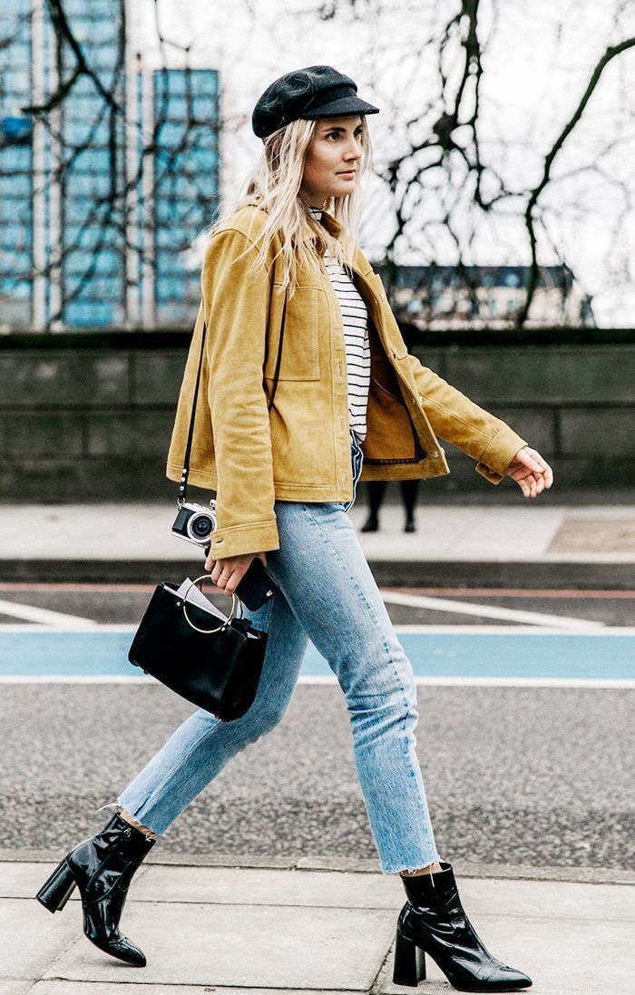 See which ankle boot styles look so good with skinny jeans right now,  because yes, you always need more reasons to keep the denim.