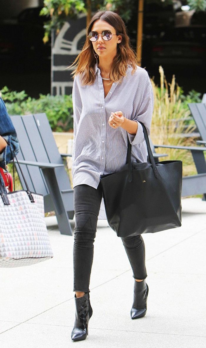 Skinny Jeans With Ankle Boots