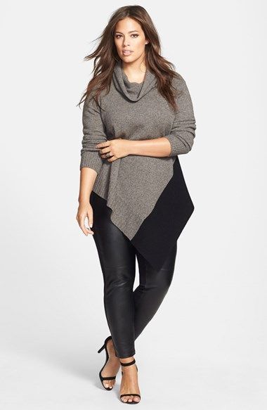 Plus size outfits with leggings can often be a staple piece in any woman  with a little extra weight on her sides wardrobe, they are versatile and  can be