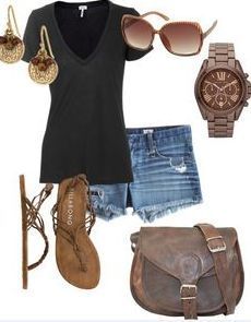 Perfect and Casual Summer Outfit Combination