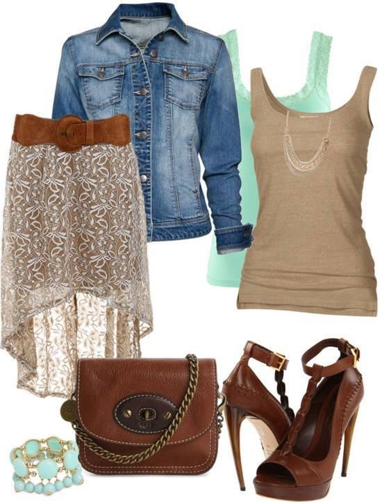 10 Really Cute Outfit Ideas for Spring | My Idea of Style - Fashion |  Pinterest | Spring fashion outfits, Fashion and Fashion outfits