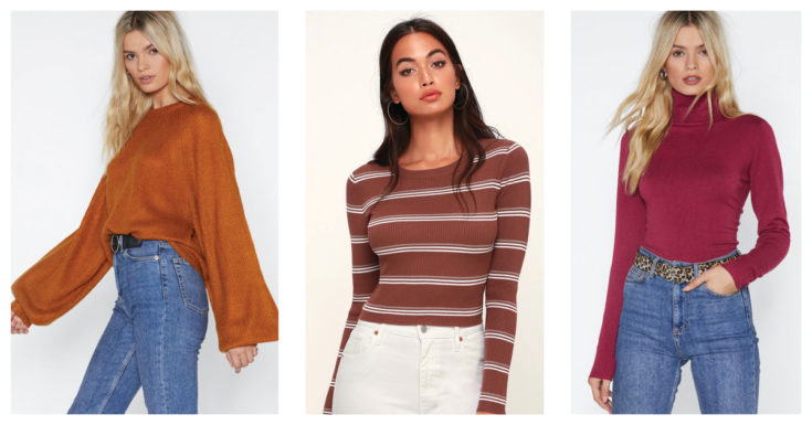 Here are the Fall Sweater Trends for 2018! Rounding up the sexiest and  cutest sweaters