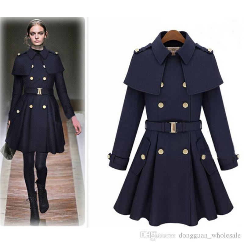 2019 Nice New Causl Women Trench Woolen Coat Winter Slim Double Breasted  Overcoat Winter Coats Long Outerwear For Women From Tallahassed8, $93.17 |  DHgate.