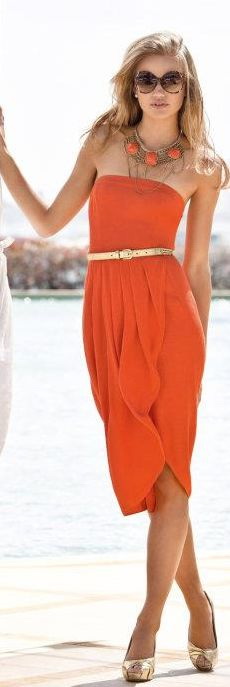 Burnt Orange Dresses (2)