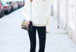 Street Style: Ways To Wear A Fall Sweater Now 2019 | FashionGum.com