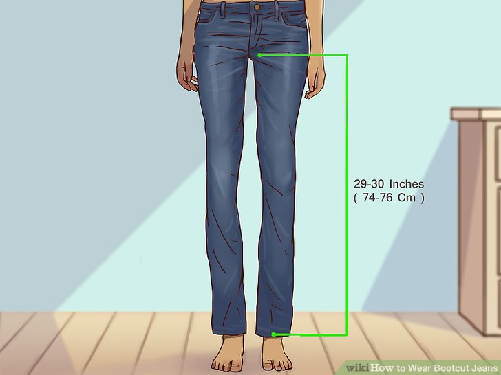 Image titled Wear Bootcut Jeans Step 1