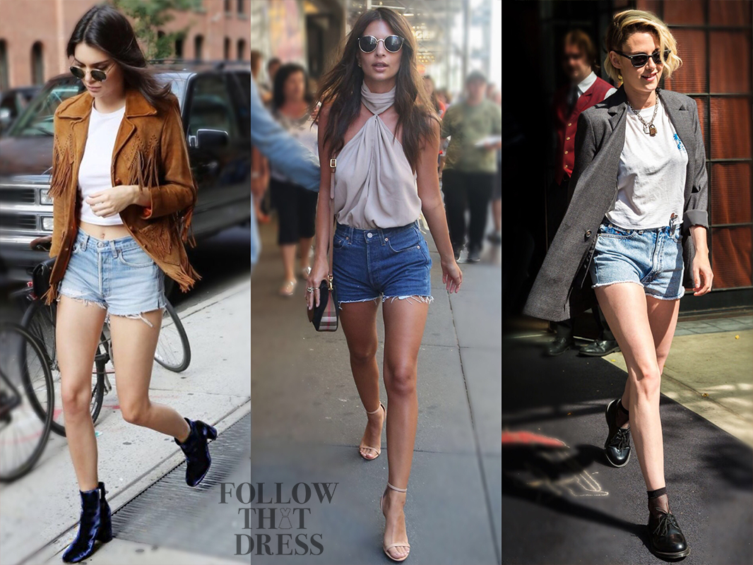 For the last fifty-plus years, denim cutoffs have been a summer staple for  everyone. The DIY shorts have been back in full force the last couple of  years as