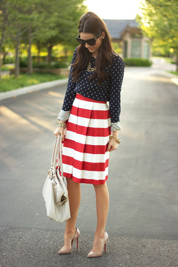 Striped Skirts (2)