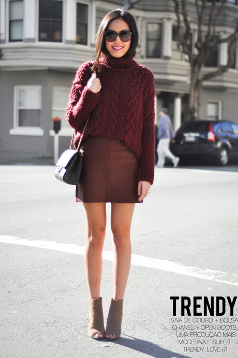19 Ways To Wear A Fall Sweater Now - Street Style Looks (12)