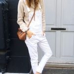 17 Ways To Wear White Overalls