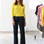 A-Z: How To Wear the Yellow Trend, yellow, flares, flare pants