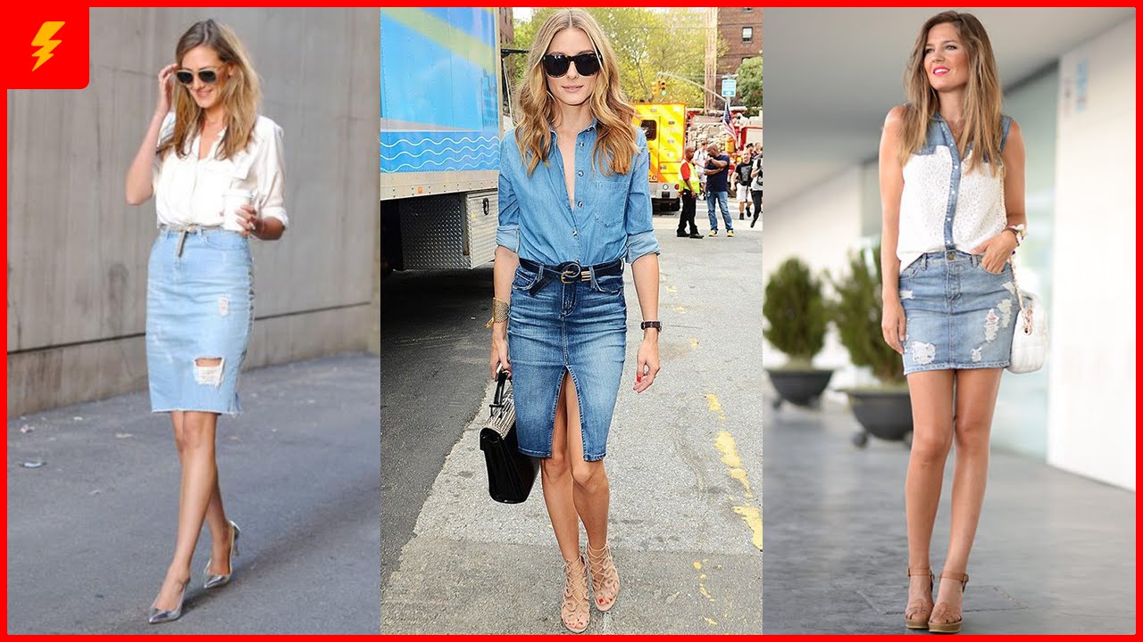 How to Wear Denim Skirts for Summer