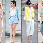 Women Blazer in Pastel Colors