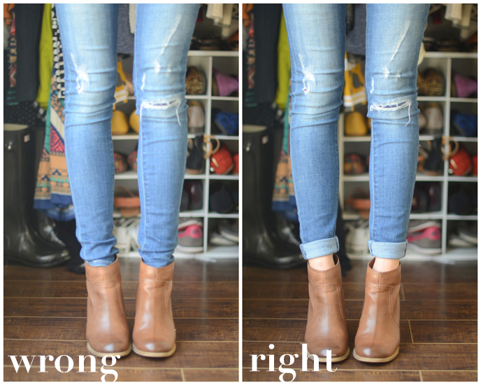 The Dos and Don’ts of Cuffing Your Jeans with Ankle Boots (Part 1 ...