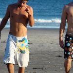 Board shorts on men should only be used at the beach
