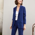 Suit-style jacket MEDIEVAL BLUE