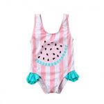 Traveller Location: Newborn Baby Girl Floral Watermelon Swimsuit Striped Bathing  Suit Bikini Cute Swimwear Baby Girls Beach Wear: Clothing