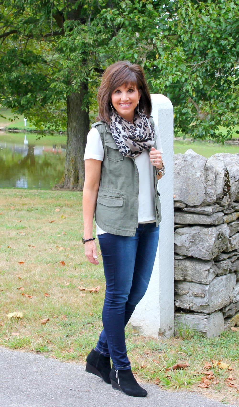 44 Amazing Fall Outfits for Women Over 40 #Style #Women Outfit #Women Outfit