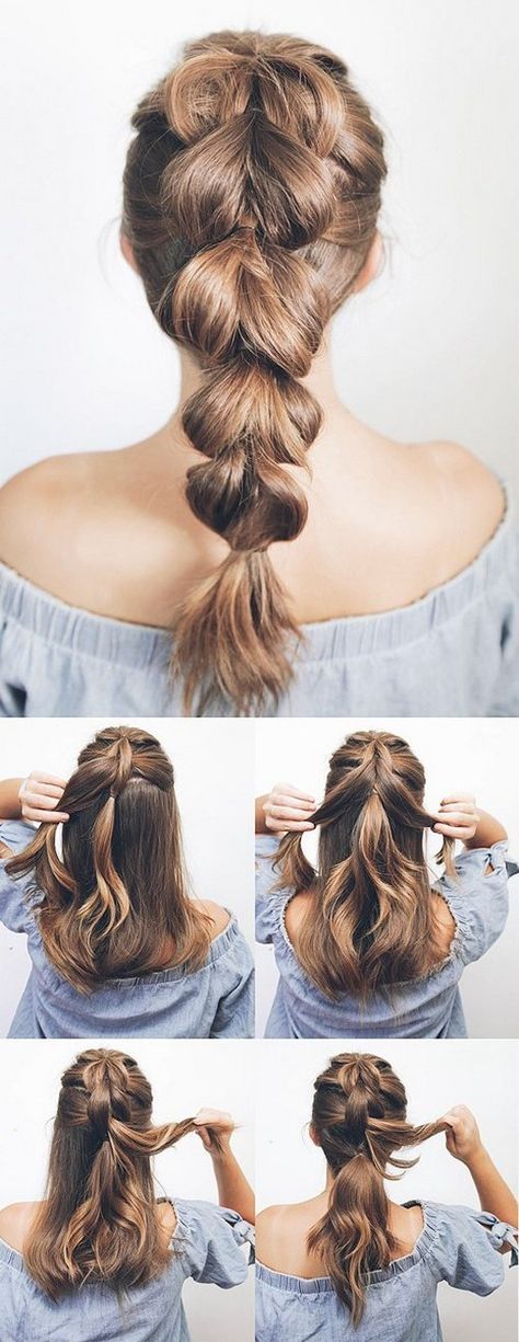 100 charming braided hairstyles ideas for medium hair (69)