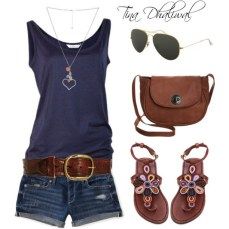 150 pretty casual shorts summer outfit combinations (128)